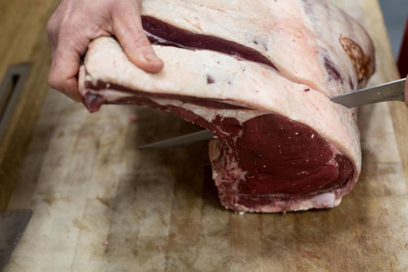 Boeuf maturé en vente à la boucherie Bardet à Gradignan